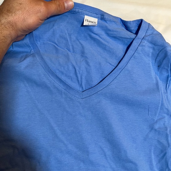 Womens Hanes light blue t shirts size medium a bundle of (8) - Picture 7 of 13